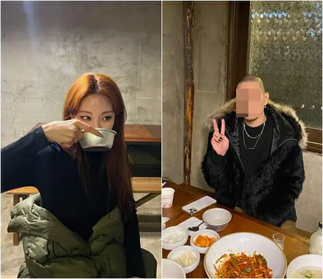女優ハン・イェスル、年下彼はどこかに…男友だちとマッコリで一杯（画像提供:wowkorea）