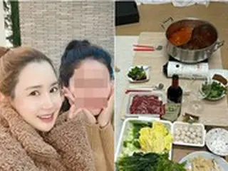 女優イ・ダヘ、10年来の中国語の先生と火鍋を楽しむ「いつも一緒にいてくれてありがとう」