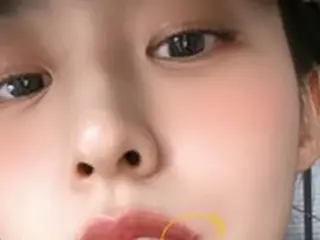 ソリョン（AOA）、撮影中に唇が破れてどうしよう…きれいな顔に傷