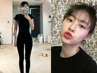 「AOA」ソリョン、写真加工なしでも完璧ボディ…すらりと伸びる脚線美披露