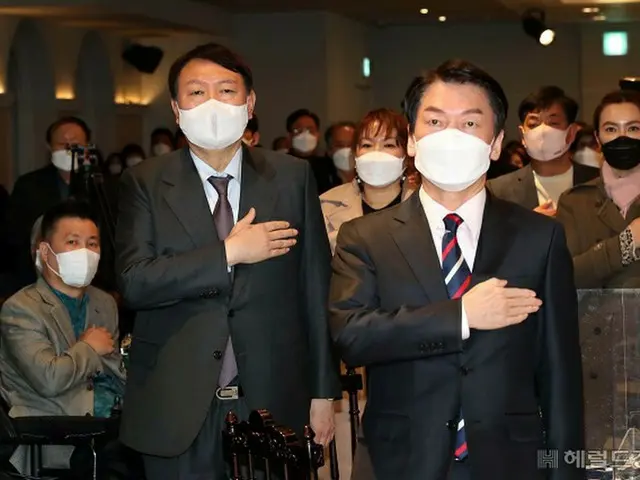 韓国の尹錫悦候補と安哲秀候補は「野党一本化」に電撃合意した（画像提供:wowkorea）