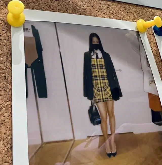 ガールズグループ「BLACKPINK」のメンバーJISOOが写真で近況を公開した。（画像提供:wowkorea）