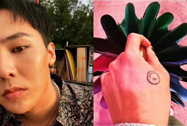 G-DRAGON(BIGBANG)、投票証明ショットのよう…ネイルアートするファッショニスタ（画像提供:wowkorea）