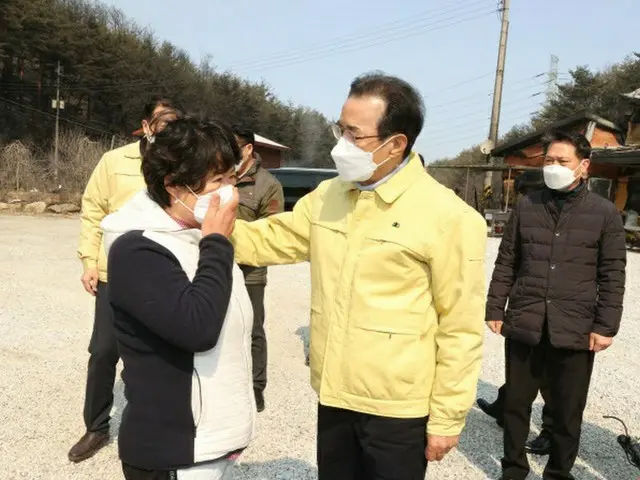 イ・ソンヒ農協会長「山火事の被害地域の復旧・農業人支援に最善」=韓国報道（画像提供:wowkorea）