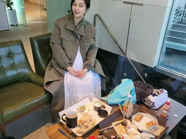 女優ファン・ジョンウムが妊娠中の幸せな日常を公開した。（画像提供:wowkorea）