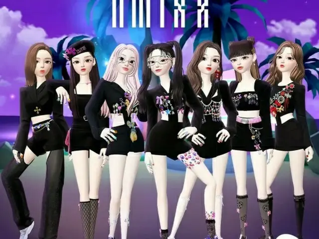 JYPエンターテインメントとNAVER Zが新人ガールズグループ「NMIXX」のデビューを迎えコラボレーションを行った。（画像提供:wowkorea）
