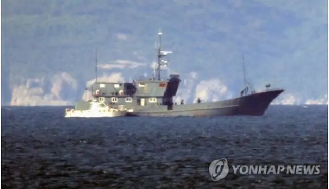 北朝鮮の警備艇（資料写真）＝（聯合ニュース）