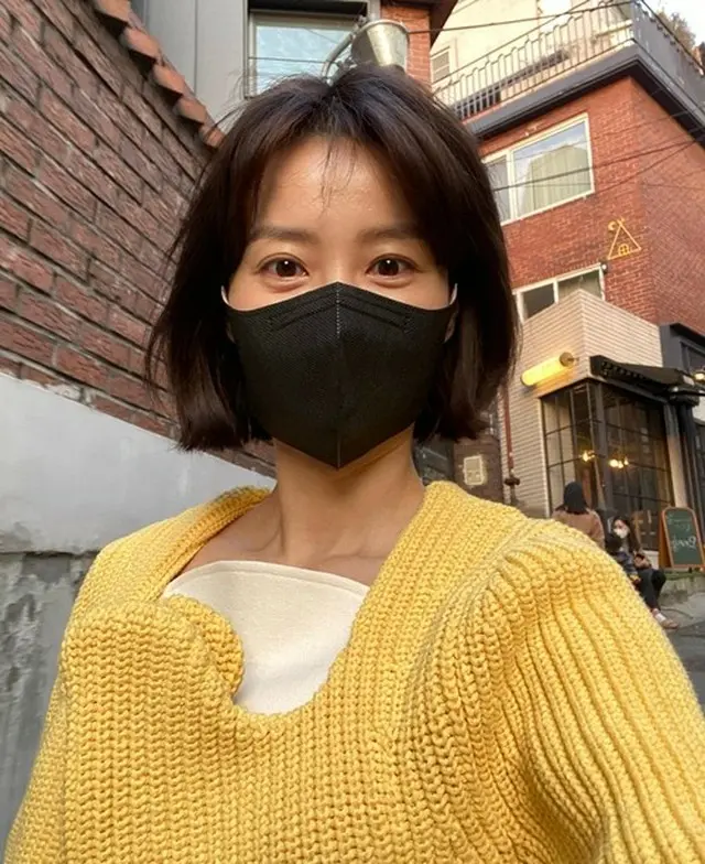 女優チョン・ユミが近況を公開した（画像提供:wowkorea）