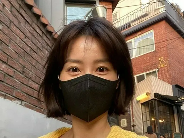 女優チョン・ユミが近況を公開した（画像提供:wowkorea）