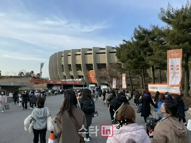 「BTS」の韓国コンサート本日初日1（画像提供:wowkorea）