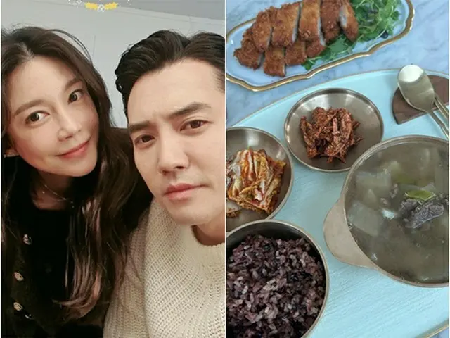 俳優チュ・サンウク、妻チャ・イェリョンの”牛肉の大根スープ…「家庭食が一番の強壮剤」（画像提供:wowkorea）