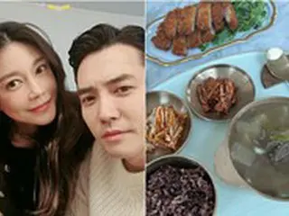 俳優チュ・サンウク、妻チャ・イェリョンの”牛肉の大根スープ…「家庭食が一番の強壮剤」