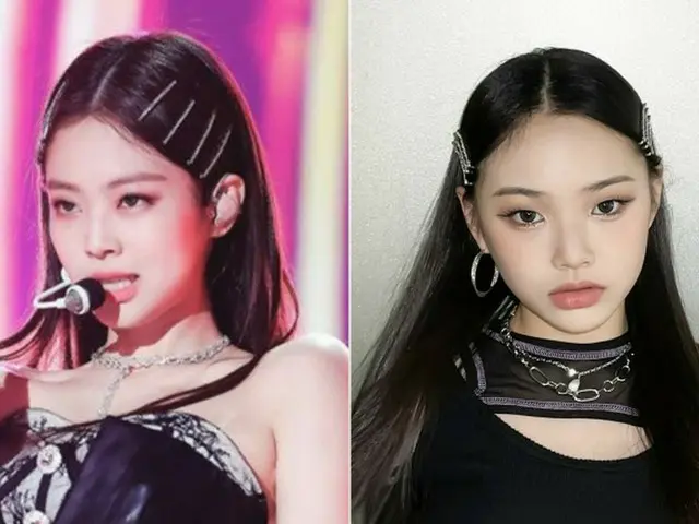 新人ガールズグループ「CLASS:y」のパク・ボウンがジェニー（BLACKPINK）に似ていると話題（画像提供:wowkorea）