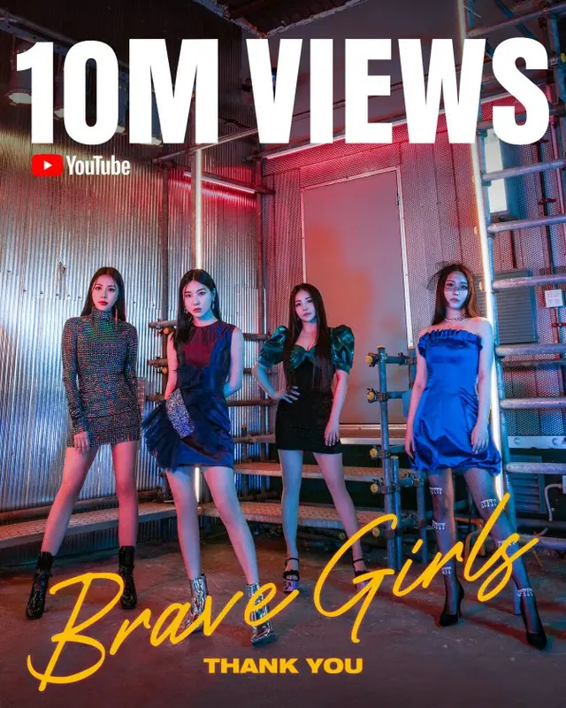 ガールズグループ「Brave Girls」の新曲MVが人気…わずか数時間でYouTube再生回数1000万回超え（画像提供:wowkorea）