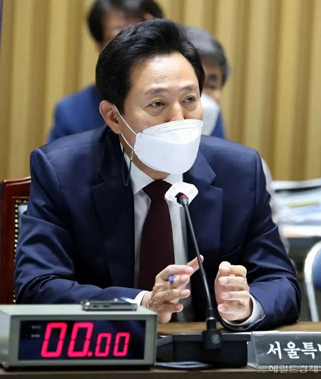 呉世勲ソウル市長（画像提供:wowkorea）
