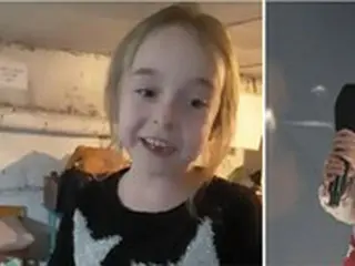 防空壕で「Let it go」歌ったウクライナの少女、“避難先”ポーランドでの慈善コンサートに登場＝韓国報道