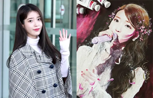 歌手IU本人も”いいね”を押したファンアート…「ファンアートではなく作品ですね」（画像提供:wowkorea）
