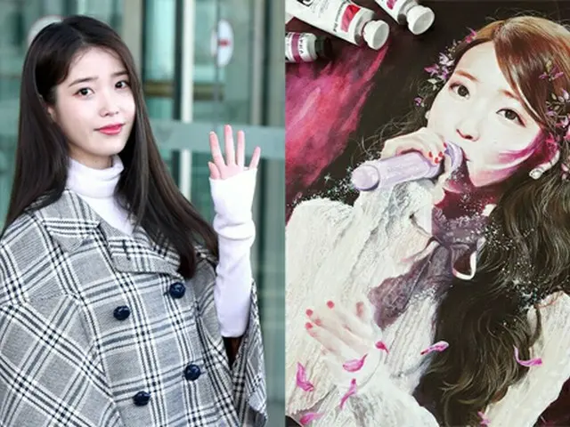 歌手IU本人も”いいね”を押したファンアート…「ファンアートではなく作品ですね」（画像提供:wowkorea）