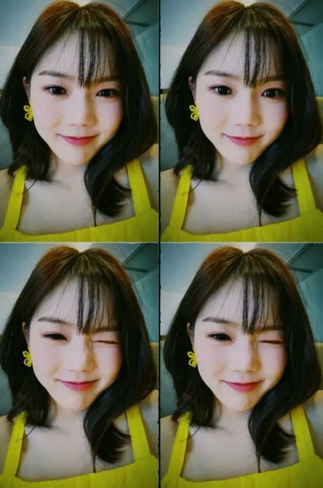 「OH MY GIRL」ヒョジョン、爽やかなほんのり笑顔…ウインクもキュートな自撮りで近況公開（画像提供:wowkorea）