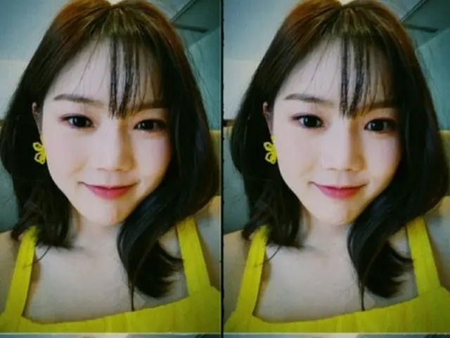 「OH MY GIRL」ヒョジョン、爽やかなほんのり笑顔…ウインクもキュートな自撮りで近況公開（画像提供:wowkorea）
