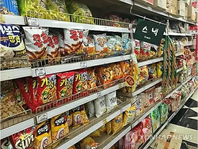 昨年の菓子類の輸出額が過去最高を記録した（資料写真）＝（聯合ニュース）
