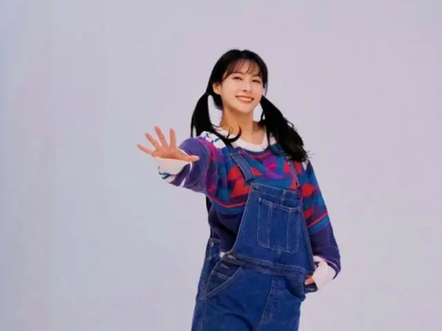 パク・ギュリ（元KARA）、さわやかでかわいらしいツインテール姿（画像提供:wowkorea）