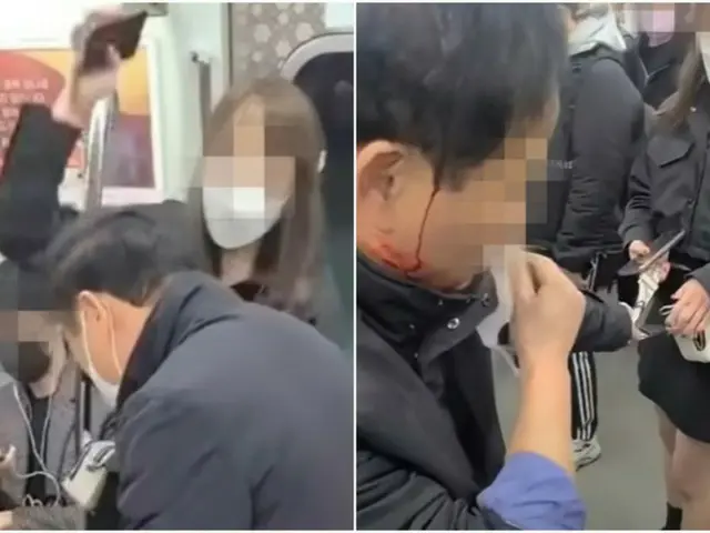 「地下鉄内で60代男性を携帯電話で暴行」20代女を拘束「逃走する恐れがある」＝韓国（画像提供:wowkorea）