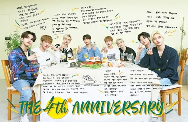 「Stray Kids」、デビュー4周年記念直筆メッセージ…感謝で心強くて愛してる（画像提供:wowkorea）
