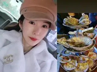 タイ財閥と結婚した女優シン・ジュア、3段の焼き貝を吸い込むように食べる食欲…それでも44kg維持
