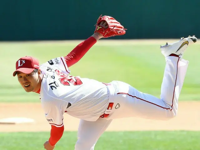 SSGキム・グァンヒョン、オープン戦2度目の登板＝3イニング4K無失点の好投（画像提供:wowkorea）