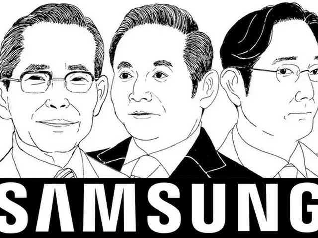 韓国人の誇り「サムスン（SAMSUNG）電子」。左から創業者の故イ・ビョンチョル（李秉喆）氏、2代目の故イ・ゴンヒ（李健煕）氏、3代目のイ・ジェヨン（李在鎔）氏。（画像提供:wowkorea）