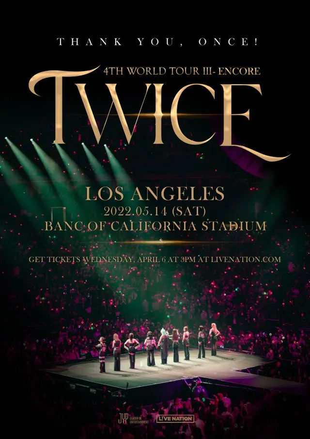 「TWICE」、K-POPガールズグループ初の北米スタジアム公演開催（画像提供:wowkorea）