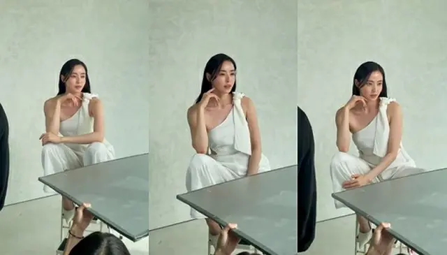 女優イ・ダヒ、実物はこんな感じ？”遠くから見てもハッキリした顔立ち”（画像提供:wowkorea）