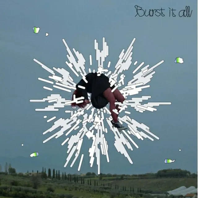 「Burst　it　all」のジャケット（所属事務所提供）＝（聯合ニュース）≪転載・転用禁止≫