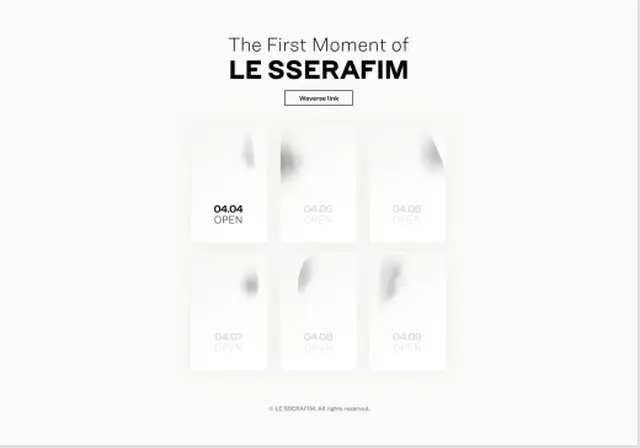 HYBE、「LE SSERAFIM」破格のプロモーション…4日にデビュー曲一部を先行公開！（画像提供:wowkorea）