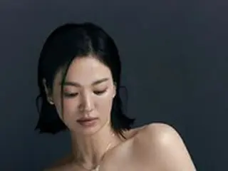 女優ソン・ヘギョ、ジュエリーの広告撮影の写真を公開…宝石よりも輝く美貌