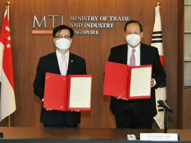 韓国産業通商資源部、韓・シンガポール「デジタルパートナーシップ協定文」公開（画像提供:wowkorea）