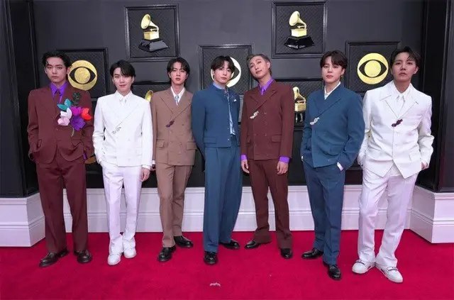 「BTS」受賞ならず…「グラミー賞」、「Best Pop Duo/Group Performance」はドージャ・キャット feat. シザ（画像提供:wowkorea）