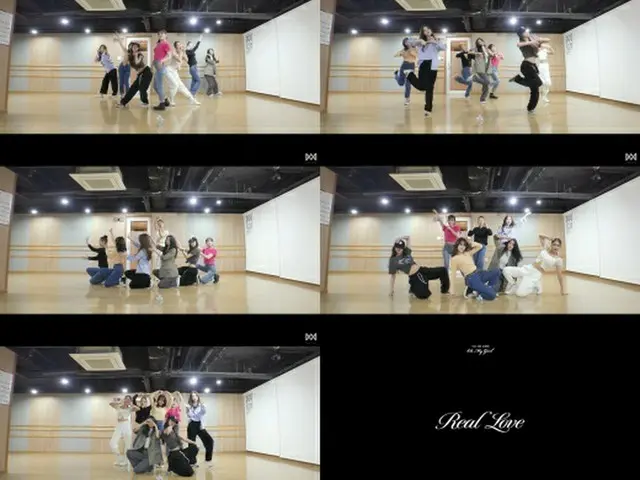 「OH MY GIRL」、練習室を満たすラブリーな魅力…「Real Love」ダンス動画公開（画像提供:wowkorea）