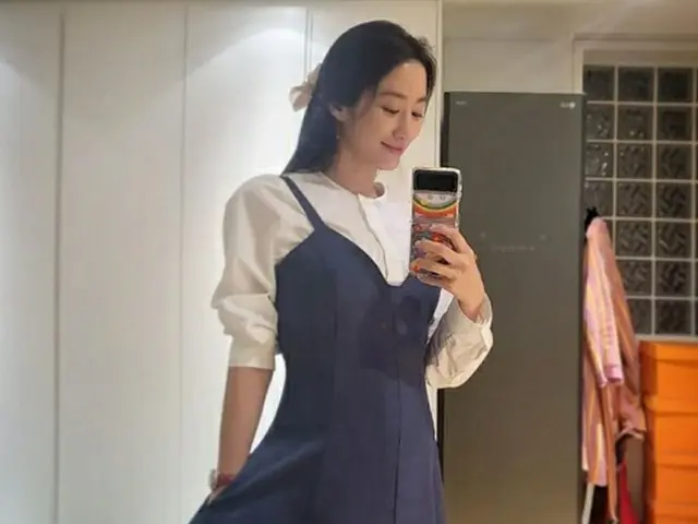 妊娠発表した女優チョン・ヘビン、近況報告 「高齢出産だから心配したけど…特に大変なことはない」（画像提供:wowkorea）