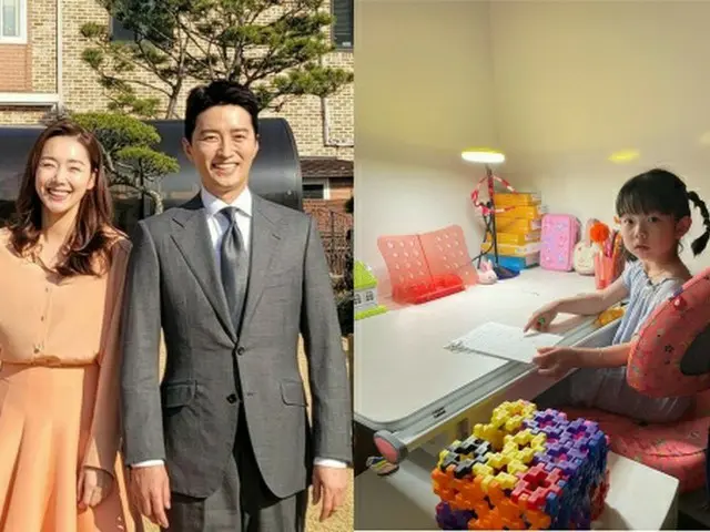 女優ソ・イヒョン、6歳の娘ソウンちゃんが勉強中の姿を激写「どうしたんだ…」（画像提供:wowkorea）
