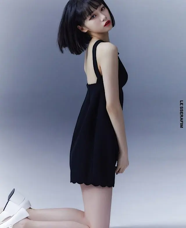 新人ガールズグループ「LE SSERAFIM」、4番目のメンバーキム・チェウォン公開（画像提供:wowkorea）