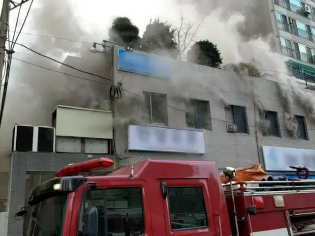 ソウル永登浦の考試院で火災…男性2人死亡＝韓国（画像提供:wowkorea）