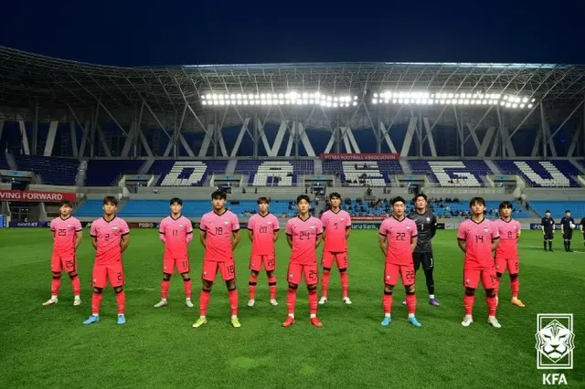 サッカーU-19韓国代表、パク・ハンソ監督率いるU-23ベトナム代表と親善試合（画像提供:wowkorea）