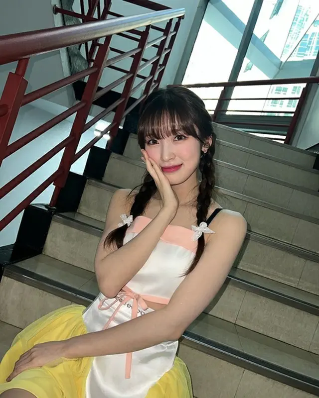「OH MY GIRL」アリン、キュートさ全開の写真を公開…楽曲「Real Love」での活動終了（画像提供:wowkorea）