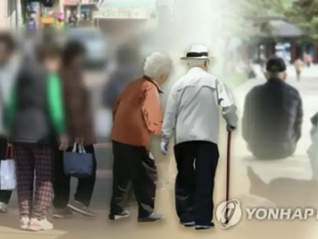 ２０４０年には韓国の総人口の３人に１人が６５歳以上となる見通しだ＝（聯合ニュースＴＶ）