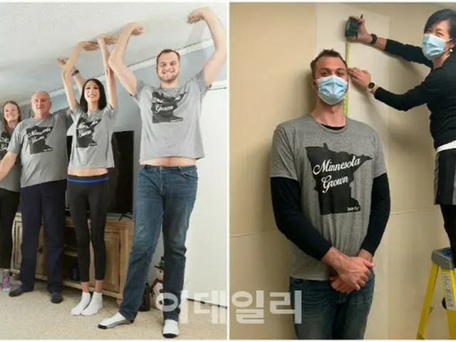 「平均身長203cm」…「世界最長身家族」ギネスブック記録更新（画像提供:wowkorea）