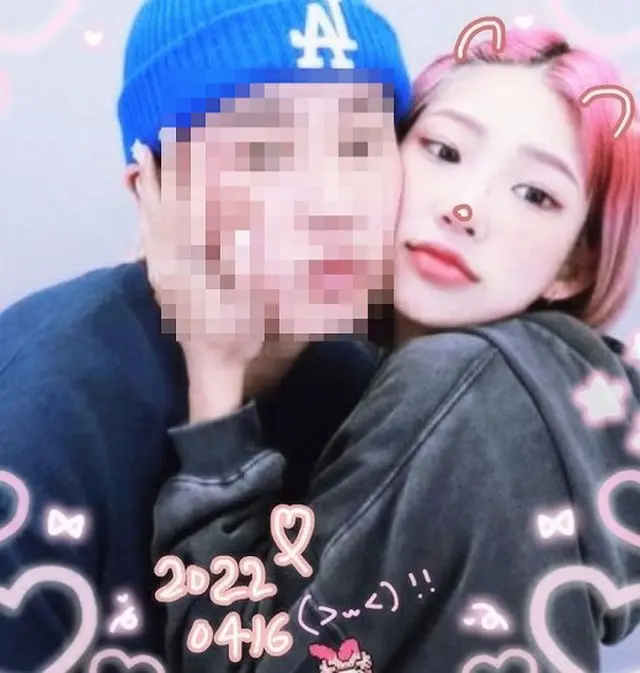 “故チェ・ジンシルさん娘”チェ・ジュンヒが恋人との日常を公開した。（画像提供:wowkorea）