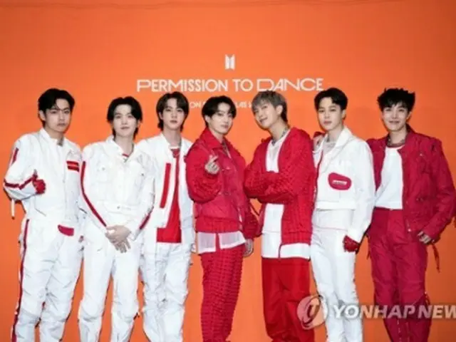 ＢＴＳ（ビッグヒットミュージック提供）＝（聯合ニュース）≪転載・転用禁止≫