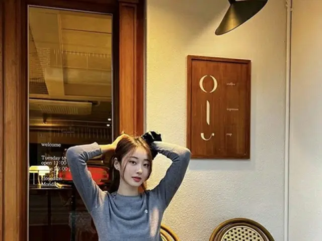 キョンリ（元NINE MUSES）カフェでゆったりとした時間を過ごす…抜群のスタイルを披露（画像提供:wowkorea）